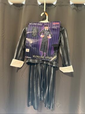Rubie's Wednesday Addams Costume in Black and White